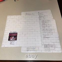 NICK MASON signed autographed THE WALL ALBUM PINK FLOYD DRUMMER JSA COA AF15512