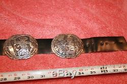 Navajo Floyd Becenti Concho's Sterling Story Teller Belt Signed on all 10 Pieces