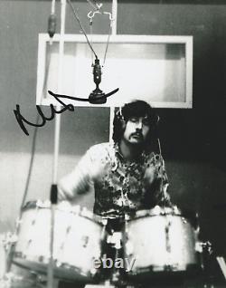 Nick Mason Autographed 8x10 Pink Floyd Drummer Free Shipping H321