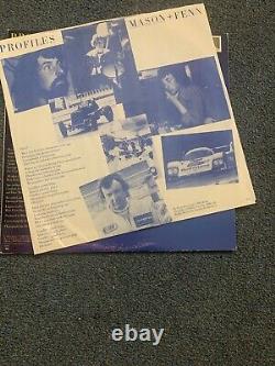 Nick Mason Autographed Vinyl Cover Album Profiles Fenn Pink Floyd V170