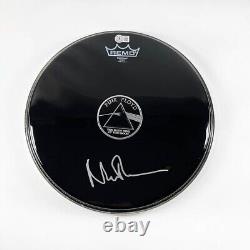 Nick Mason Pink Floyd Autographed Signed Drumhead Authentic Beckett BAS