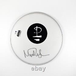 Nick Mason Pink Floyd Autographed Signed Drumhead Certified Authentic BAS COA