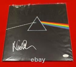 Nick Mason Pink Floyd Dark Side Of The Moon Vinyl Album Signed Autographed JSA