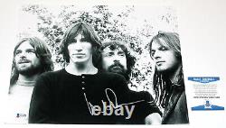 Nick Mason Pink Floyd Drummer Signed Autographed Photo Proof Beckett Bas Coa