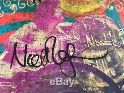 Nick Mason Pink Floyd Rare Signed Autograph Tour Poster'19 Saucerful Of Secrets