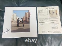 Nick Mason Pink Floyd Wish You Were Here Vinyl Album Signed Autographed JSA Loa