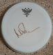 Nick Mason'Pink Floyd', hand signed in person 10 remo drum skin