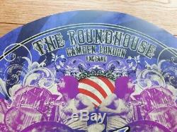 Nick Mason Saucerful of Secrets Poster Signed Roundhouse Pink Floyd ELP Can