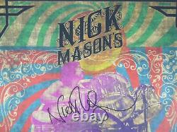 Nick Mason Signed 2019 Saucerful of Secrets Tour Poster Pink Floyd JSA COA