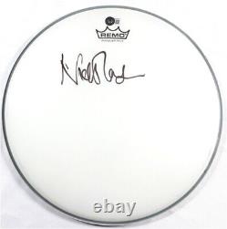 Nick Mason Signed Autographed 14 Drumhead Pink Floyd Drummer BAS BJ080093