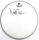 Nick Mason Signed Autographed 14 Drumhead Pink Floyd Drummer BAS BJ080093
