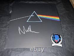 Nick Mason Signed Dark Side Of The Moon Vinyl Album Pink Floyd Drummer Beckett
