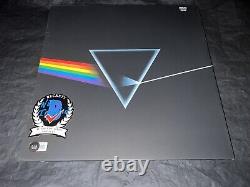 Nick Mason Signed Dark Side Of The Moon Vinyl Album Pink Floyd Drummer Beckett