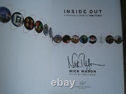 Nick Mason Signed Inside Out First American Edition New Pink Floyd Waters