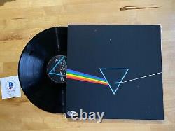 Nick Mason Signed Pink Floyd Dark Side Of The Moon Album Lp Autograph Bas Coa B