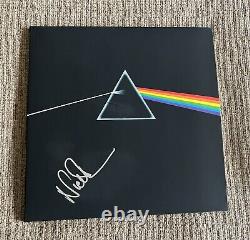 Nick Mason Signed Pink Floyd Dark Side Of The Moon Vinyl Album Auto Lp Bas Coa B