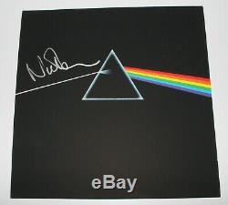 Nick Mason Signed Pink Floyd Dark Side Of The Moon Vinyl Album Record Coa Proof