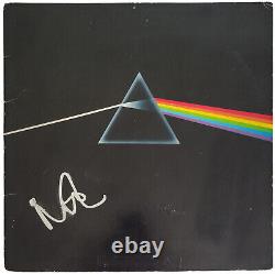 Nick Mason Signed Pink Floyd Dark Side of the Moon Album Proof Beckett COA Vinyl