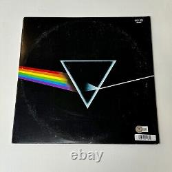 Nick Mason Signed Pink Floyd The Dark Side Of The Moon Vinyl Album Autograph BAS