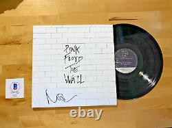Nick Mason Signed Pink Floyd The Wall Vinyl Album Lp Autograph Bas Coa