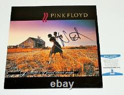 Nick Mason Signed Pink Floyd'a Collection Of.' Vinyl Album Record Beckett Coa