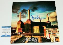 Nick Mason Signed Pink Floyd'animals' Vinyl Album Record Beckett Coa Proof Bas