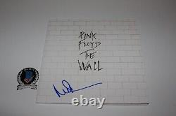Nick Mason Signed Pink Floyd'the Wall' Album Vinyl Record Beckett Coa Bas Drum