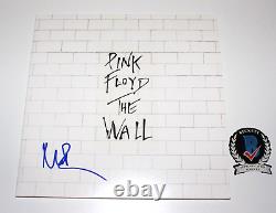 Nick Mason Signed Pink Floyd'the Wall' Album Vinyl Record Beckett Coa Drummer