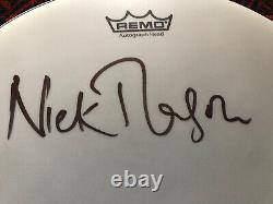 Nick Mason Signed Remo Drumhead Pink Floyd Official Merchandise
