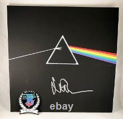 Nick Mason Signed Vinyl LP Album Beckett BAS Pink Floyd Dark Side Of The Moon