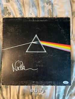 Nick Mason signed JSA COA Dark Side of Moon Pink Floyd psa bas