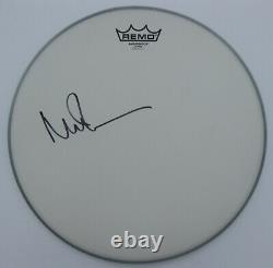 Nick Mason signed autographed Drumhead 14'', Pink Floyd, COA, with Exact Proof