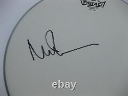 Nick Mason signed autographed Drumhead 14'', Pink Floyd, COA, with Exact Proof