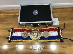 Official WBA Super Champion Boxing Belt Signed By Floyd Mayweather IBF, WBA, WBC