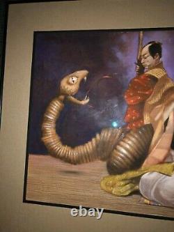 Original Signed Published Illustration Art Painting Floyd Cooper Serpent'92