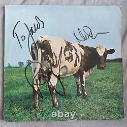 PINK FLOYD Atom Heart Mother LP SIGNED by Roger Waters Nick Mason vinyl album