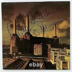 PINK FLOYD Autograph X4 GROUP IN-PERSON Signed Animals Record LP JSA Authentic