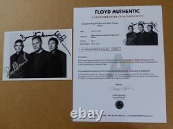 PINK FLOYD Gilmour Wright Mason signed Autograph Autographed FLOYD AUTHENTIC COA
