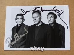 PINK FLOYD Gilmour Wright Mason signed Autograph Autographed FLOYD AUTHENTIC COA