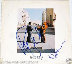 PINK FLOYD HAND SIGNED AUTOGRAPHED WISH YOU WERE HERE ALBUM! RARE! WithPROOF +COA