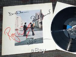 PINK FLOYD LP (4) Autógrafos, Firmado Autographs, Signed