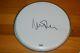 PINK FLOYD Nick Mason Autographed 10.5 inch Drum Head with PSA/DNA COA