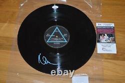 PINK FLOYD Nick Mason Autographed Dark Side Of The Moon Vinyl LP JSA COA