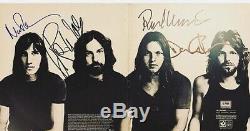 PINK FLOYD RARE Fully Signed x4 MEDDLE Album LP Gilmour/Waters FA LOA