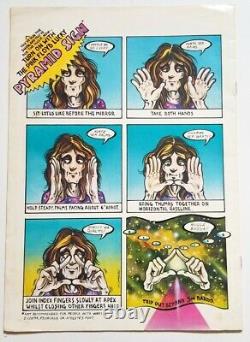 PINK FLOYD REAL hand SIGNED 1974 Comic book JSA LOA Roger Waters Richard Wright