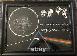 PINK FLOYD ROGER WATERS SIGNED DARK SIDE OF THE MOON LP Record