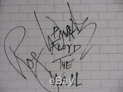 PINK FLOYD ROGER WATERS'The Wall' Hand Signed LP + PSA DNA COA Buy Authentic