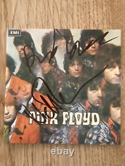 PINK FLOYD Richard WRIGHT & Nick MASON in-person signed CD cover, autograph