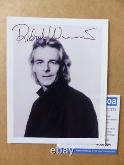 PINK FLOYD Richard Wright signed Autograph 5x6 Autographed Photo ACOA COA