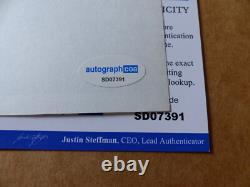 PINK FLOYD Richard Wright signed Autograph 5x6 Autographed Photo ACOA COA